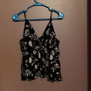 Floral tank top